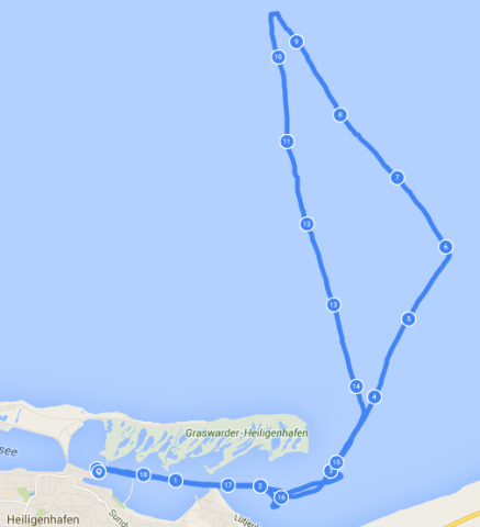 GPS Track Heilgenhafen